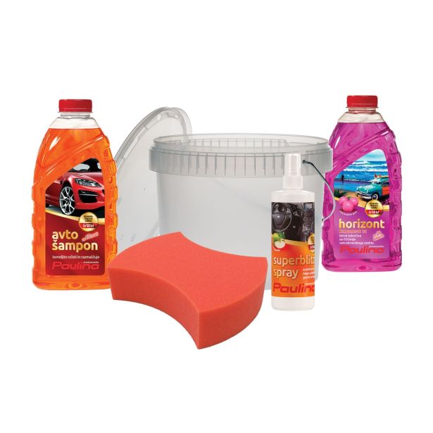 ZUNANJA AVTOKOZMETIKA PAULINA LETNI SET 5 DELNI PL1501