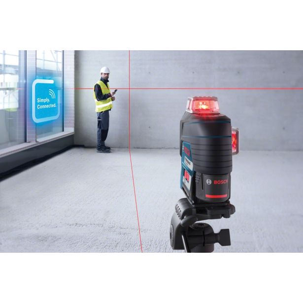 LINIJSKI LASER BOSCH GLL 3-80 C PROFESSIONAL S STOJALOM BT 150