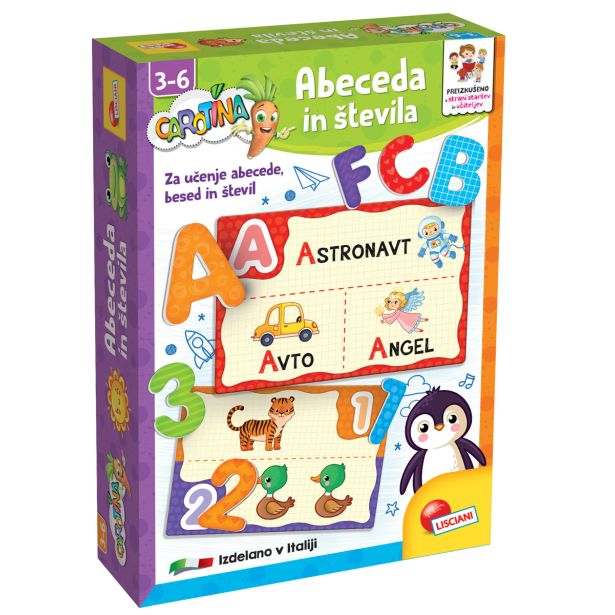 LISCIANI ABECEDA IN ŠTEVILA SL100439