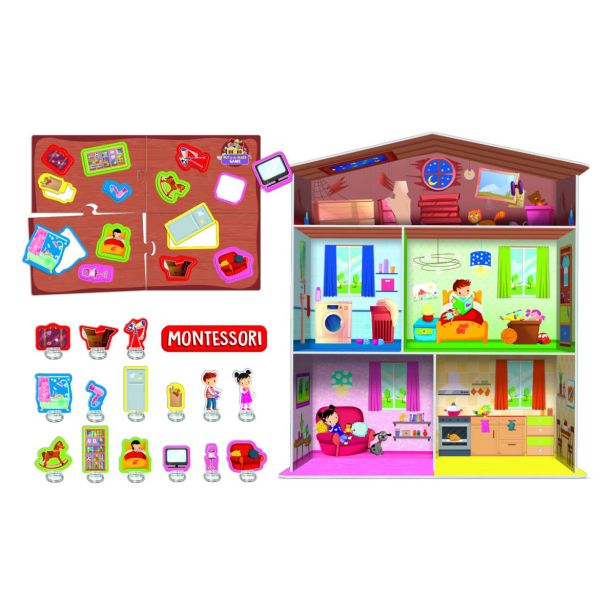 LISCIANI MONTESSORI MAXI MOJA HIŠA EX72477