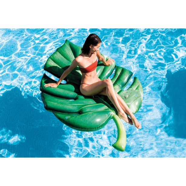 VODNA BLAZINA INTEX LIST 206X132 CM ZELEN