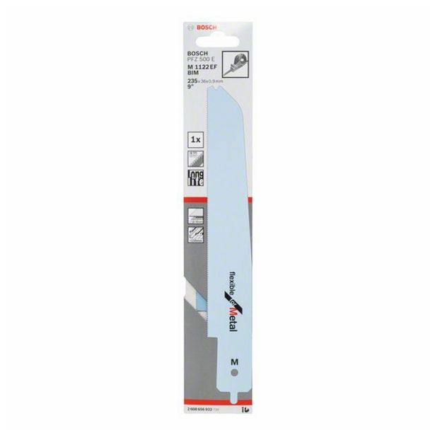 LIST SABLJASTE ŽAGE BOSCH M 1122 EF BIM ZA KOVINO 235X36X0.9 18 ZPZ