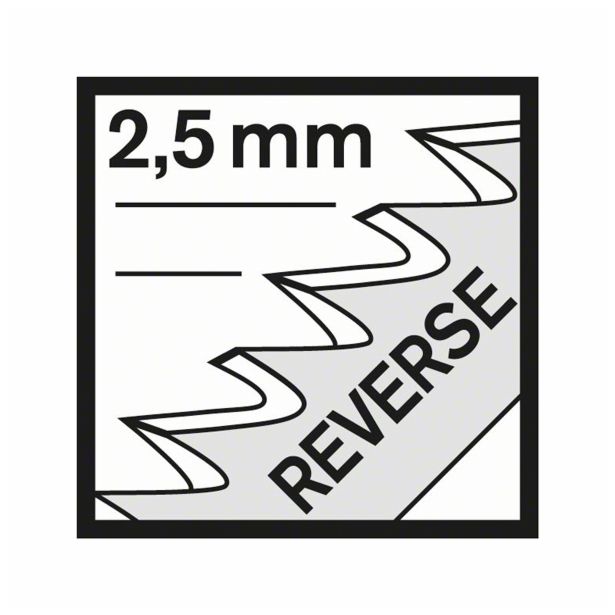 LIST VBODNE ŽAGE BOSCH T 101 BRF BIM ZA LAMINAT 74 MM 10 ZPZ