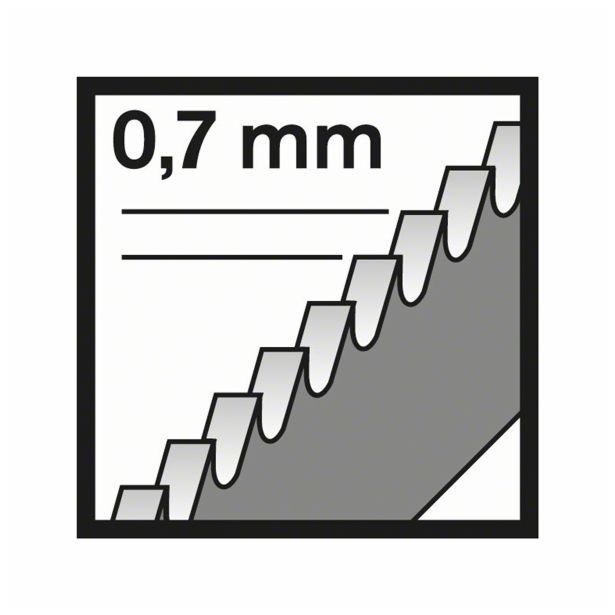 LIST VBODNE ŽAGE BOSCH T 118 G HSS ZA KOVINO 67 MM 35 ZPZ