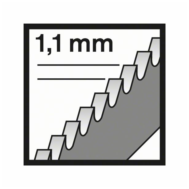LIST VBODNE ŽAGE BOSCH T 318 AF BIM ZA KOVINO NI VEČ DOBAVLJIV