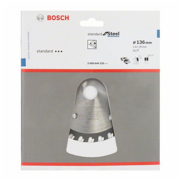 LIST ŽAGE ZA KOVINO BOSCH 136X1.6X20 30 ZOB