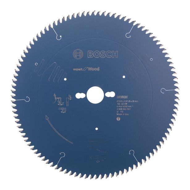 LIST ŽAGE ZA LES WIDIA BOSCH 300X2.5/1.8X30 ZOB 100