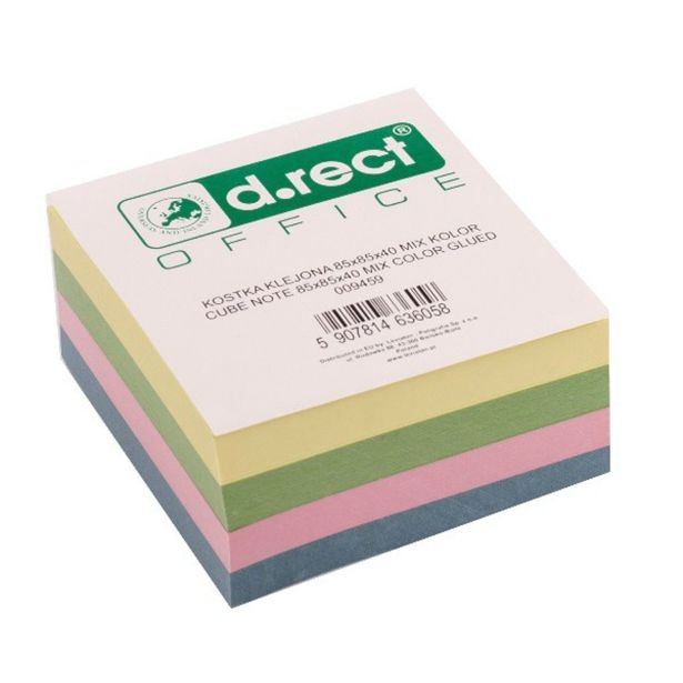 LISTIČI LEVIA KOCKA BARVNA LEPLJENA 85X85X40 009459