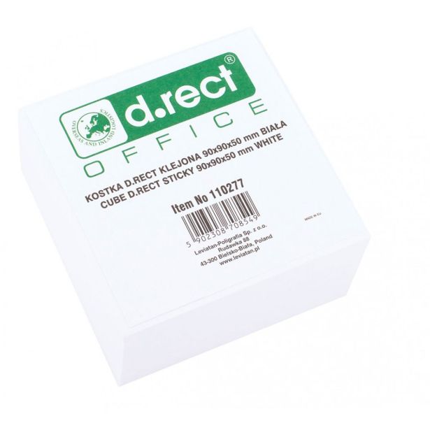 LISTIČI LEVIA KOCKA BELA LEPLJENA 90X90X50 110277