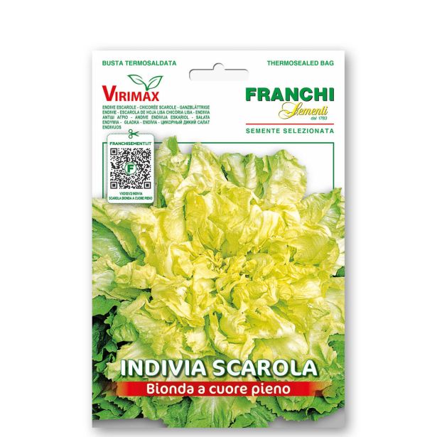 LISTNA ZELENJAVA FRANCHI SEMENTI ENDIVIJA SCAROLA BIONDA VXO 121/2
