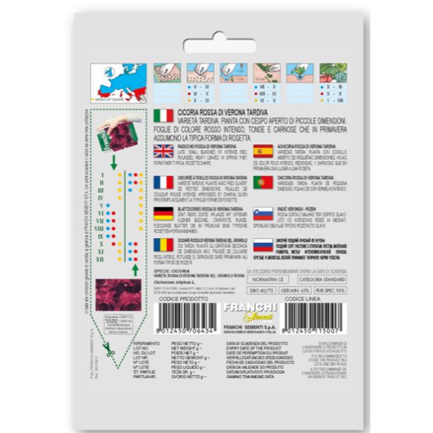 LISTNA ZELENJAVA FRANCHI SEMENTI RADIČ VERONSKI ' POZEN