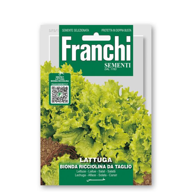 LISTNA ZELENJAVA FRANCHI SEMENTI SOLATA BIONDA RICCIOLIN