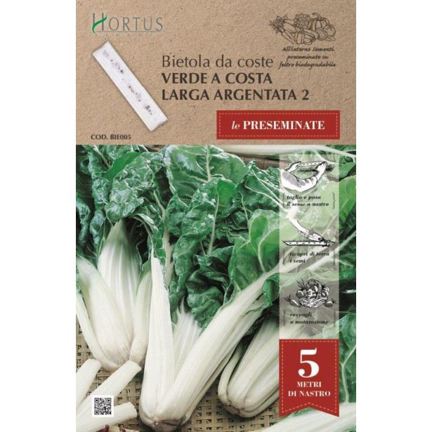 LISTNA ZELENJAVA ROYAL SEEDS SEME NA TRAKU  BLITVA VERDE A COSTA