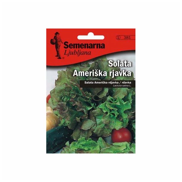 LISTNA ZELENJAVA SEMENARNA SOLATA AMERIŠKA RJAVKA V MALI VREČICI 381