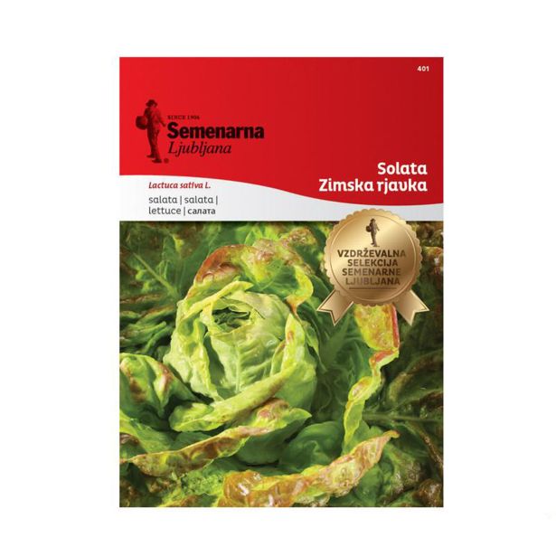 LISTNA ZELENJAVA SEMENARNA SOLATA ZIMSKA RJAVKA 401