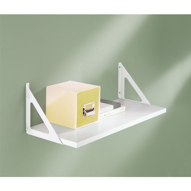 LESENA POLICA LITE BELA 600X200X19 MM