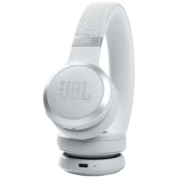 SLUŠALKE JBL LIVE460NC BELE