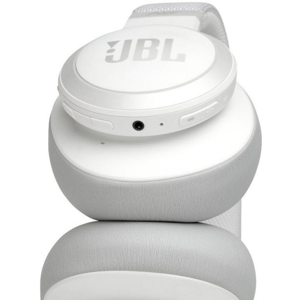 SLUŠALKE JBL LIVE650BTNC BELE