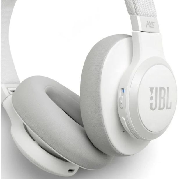 SLUŠALKE JBL LIVE650BTNC BELE