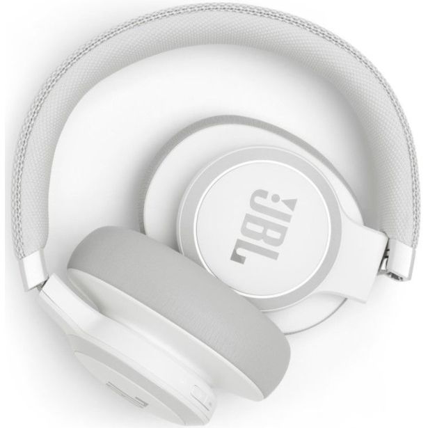 SLUŠALKE JBL LIVE650BTNC BELE