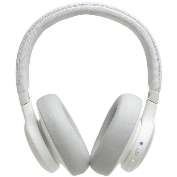 SLUŠALKE JBL LIVE650BTNC BELE
