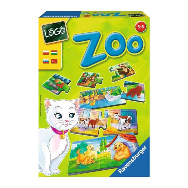 DRUŽABNE IGRE RAVENSBURGER LOGO ZOO SLO