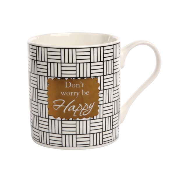 LONČEK 350 ML BE HAPPY V ŠKATLI