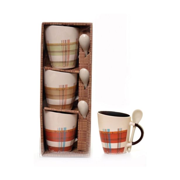 LONČEK ALPEKS 3/1 Z ŽLIČKO KARO KERAMIKA