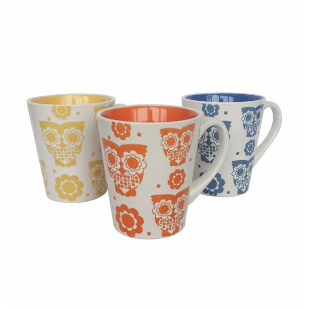 LONČEK SOVICE RAZLIČNE BARVE