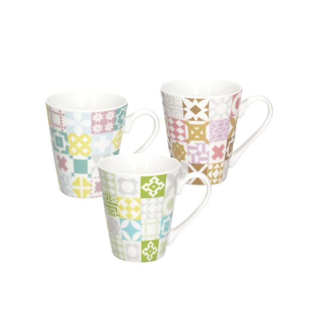 LONČEK TOGNANA 330 ML IRIS MEDINA RAZLIČNI DEKORJI