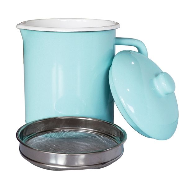 LONEC 12 CM 1.1 L S CEDILOM IN EMAJL POKROVOM