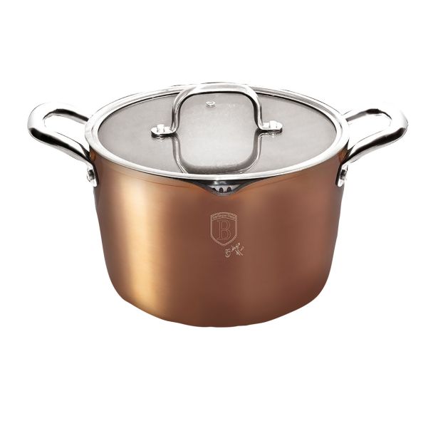 LONEC BERLINGER HAUS 24 CM SECRET GOLD S STEKLENIM POKROVOM