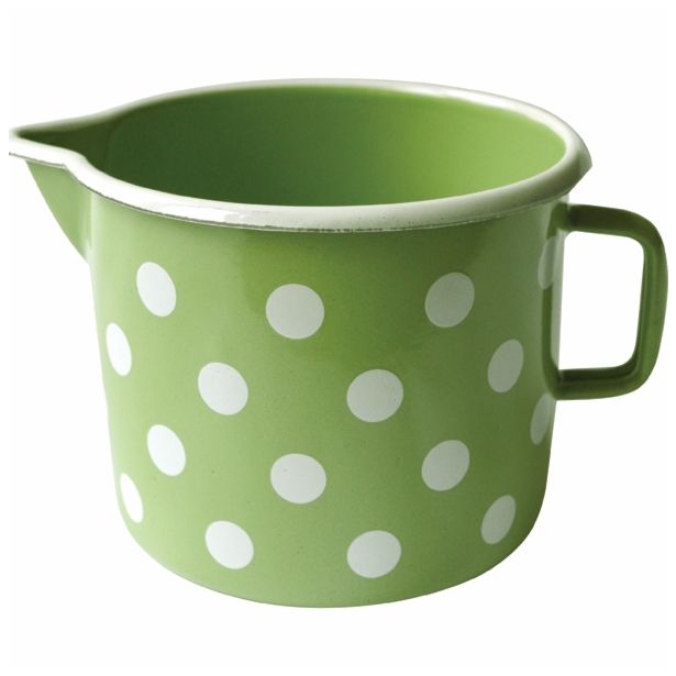 LONEC EMO 12 CM 1 L POLKA ZELEN S KLJUNOM