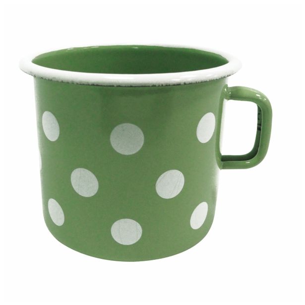 LONEC EMO 9 CM 0.5 L POLKA ZELEN