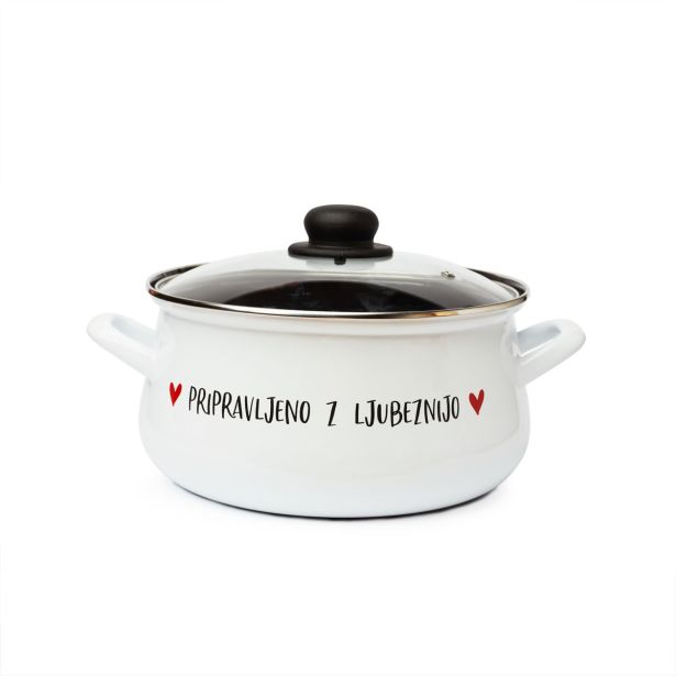 LONEC / KOZICA CUCKOO CUPS EMAJLIRAN LONEC 24 CM 6.5 LIT PRIPR. Z LJUBEZ.