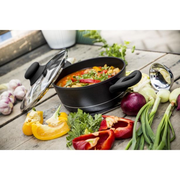 LONEC / KOZICA GALICIJA 20 CM 2.5 L ROYAL S STEKLENIM POKROVOM