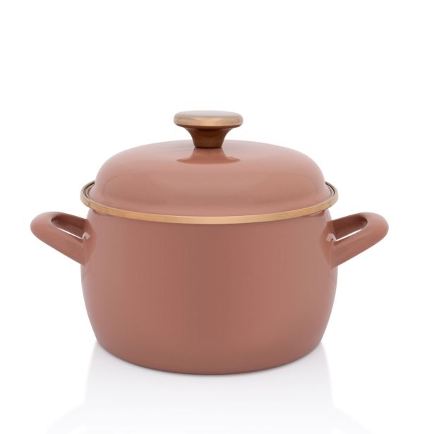 LONEC / KOZICA METALAC 18 CM 3.1 L MOKA VISOKA S POKROVOM