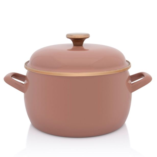 LONEC / KOZICA METALAC 22 CM 5.4 L MOKA VISOKA S POKROVOM