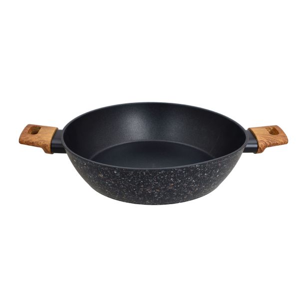 LONEC / KOZICA TOGNANA 28 CM CHROMIA BLACK KOZICA NIZKA 2 ROČAJA