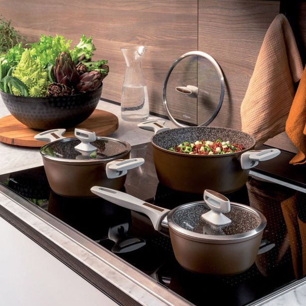 KOZICA TOGNANA 24 CM PEARLBROWN STONE S POKROVOM