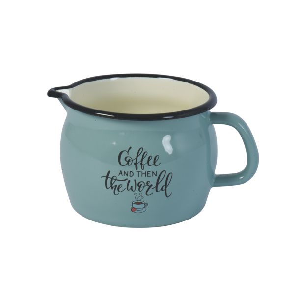 LONEC METALAC 12 CM 1.2 L COFFEE ZELEN TREBUŠAST S KLJUNOM