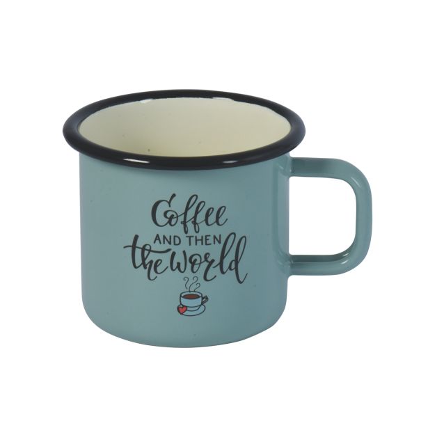 LONEC METALAC 8 CM 0.37 L COFFEE ZELEN