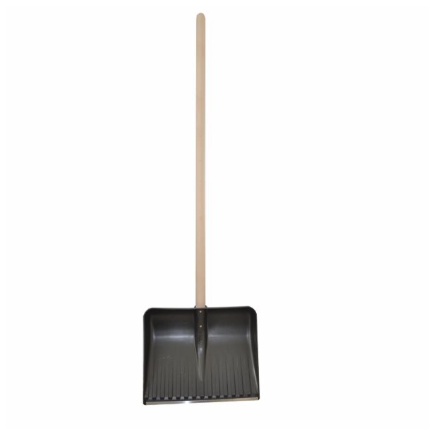 LOPATA ZA SNEG PLANA PVC LESEN ROČAJ INOX PROFIL L