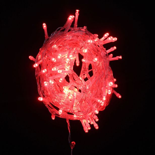 LUČKE 120 LED, RDEČA, T 6 M, 8 FUNKCIJ