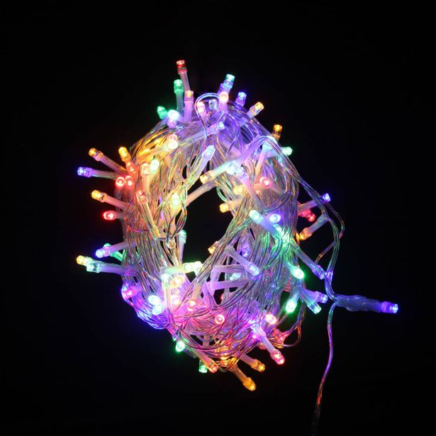 LUČKE 120 LED, VEČBARVNE, T 6 M, 8 FUNKCIJ