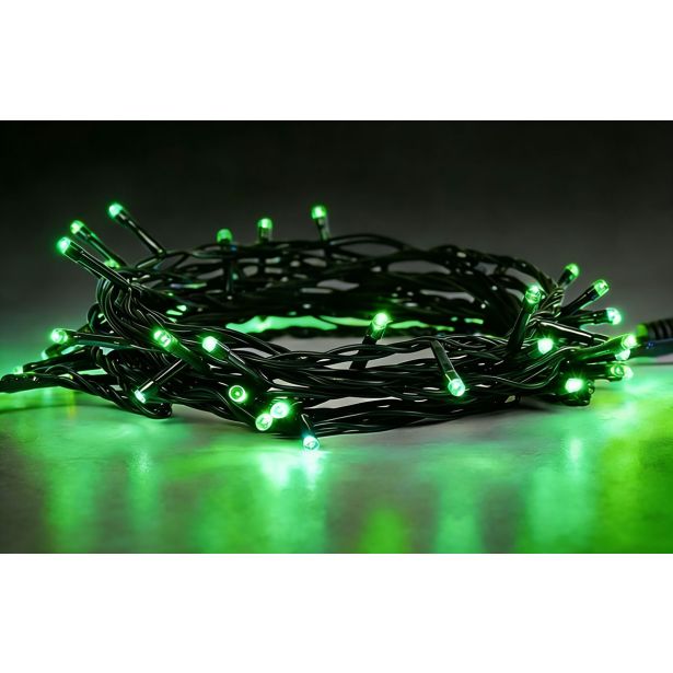 LUČKE 208 LED, ZELENE, Z 10.4 M, 8 FUNKCIJ