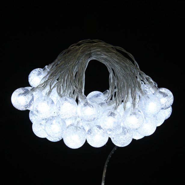 LUČKE 40 LED KROGLICE 2.5 CM MODRA, T, 5.85 M