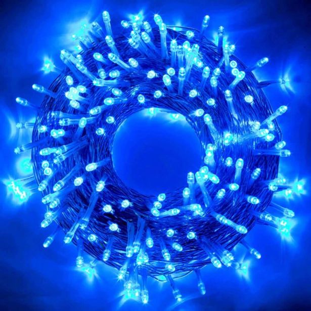 LUČKE 420 LED, MODRE, T 21 M, 8 FUNKCIJ