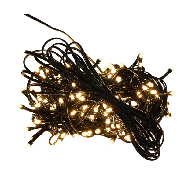 LUČKE 800 LED, TOPLO BELE, Z 40 M, 8 FUNKCIJ