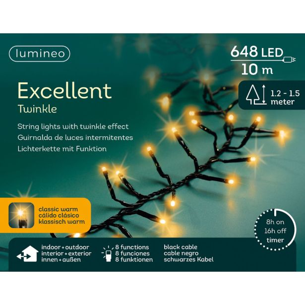 LUČKE DECORIS EXCELLENT 648L KLAS BEL Č 1000 CM, 8 FUNK., UTRIP.